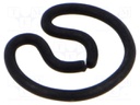 Protective ring; spring steel; BN 816; Plating: black finish