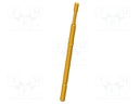 Test needle; Operational spring compression: 4mm; 5A; Ø: 1.4mm