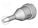 Nozzle: desoldering; 0.6x1mm; Features: for cleaning pads