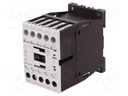 Contactor: 4-pole; NC + NO x3; 24VDC; 4A; DIN; DILA-31; W: 45mm