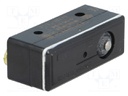 Microswitch SNAP ACTION; without lever,precise operation; SPDT