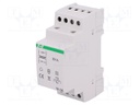 Transformer: mains; 8VA; 230VAC; 8V; 1A; Mounting: DIN; 300g