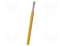 Test needle; Operational spring compression: 4mm; 8A; Ø: 1.3mm