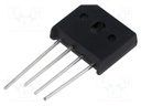 Bridge rectifier: single-phase; Urmax: 800V; If: 6A; Ifsm: 150A