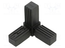 Mounting coupler; for profiles; Mat: polyamide; -30÷100°C; I: 56mm