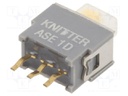 Switch: slide; Pos: 2; SPDT; 0.05A; 0.05A; ON-ON; Mounting: PCB,THT