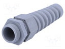 Cable gland; with strain relief; M25; IP68; Mat: polyamide
