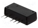 Converter: DC/DC; 1W; Uin: 4.5÷5.5V; Uout: 15VDC; Uout2: -15VDC; SIP7