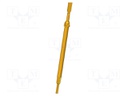 Test needle; Operational spring compression: 4mm; 8A; Ø: 1.5mm