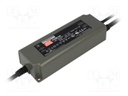 Power supply: switched-mode; for LED strips; 90W; 24VDC; 3.75A