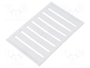 Markers; white; snap fastener; 5.2mm; 96pcs.