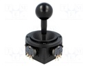 Joystick; 0÷5kΩ±5%,2- axes; Stabl.pos: 1; 5kΩ; -10÷80°C