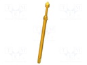 Test needle; Operational spring compression: 4mm; 5A; Ø: 2mm