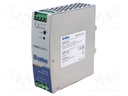 Power supply: switched-mode; for DIN rail; 120W; 12VDC; 10A; 3kV