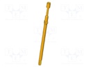 Test needle; Operational spring compression: 4mm; 8A; Ø: 2mm; 3N