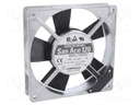 Fan: AC; axial; 120x120x25mm; 117m3/h; 38dBA; ball bearing; 2500rpm