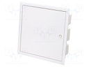 Enclosure: for modular components; IP40; white; No.of mod: 36