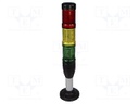 Signaller: signalling column; continuous light; Usup: 24VDC; LED