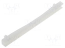 PCB guide; polyamide; natural; A: 76.2mm; UL94V-2; B: 63.5mm