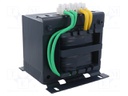 Transformer: mains; 400VA; 230VAC; 230V; Leads: terminal block