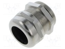 Cable gland; with earthing; M40; IP68; Mat: brass