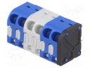 PCB terminal block; angled 45°; 3.5mm; ways: 6; on PCBs; 0.75mm2