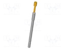 Test needle; Operational spring compression: 4mm; 20A; Ø: 2mm