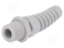 Cable gland; with strain relief; NPT3/8"; IP68; Mat: polyamide