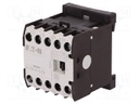 Contactor: 3-pole; NO x3; Auxiliary contacts: NC; 24VDC; 8.8A; DIN