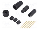 Connector: circular; Series: EN2; plug; female; soldering; PIN: 7; 3A