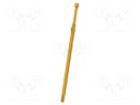 Needle-like test probe; Operational spring compression: 4.3mm