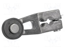 Driving head; lever R 38,1mm, plastic roller Ø19,05mm