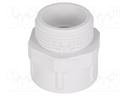 Reduction of threads for glands; Int.thread: PG13,5; polyamide