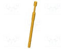 Test needle; Operational spring compression: 4mm; 8A; Ø: 2mm