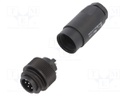 Plug; Connector: circular; 692/693,693; male; PIN: 7; unshielded