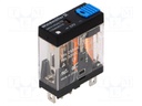 Relay: electromagnetic; SPDT; Ucoil: 24VDC; 10A/250VAC; 10A/30VDC