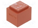 Transformer: encapsulated; 2.3VA; 117VAC; 9V; 9V; 128mA; 128mA