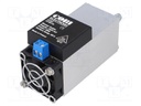 Blower heater; 50W; IP20; for DIN rail mounting; 230VAC