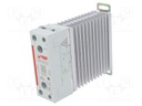 Relay: solid state; Ucntrl: 4÷32VDC; 30A; 24÷530VAC; DIN,on panel