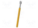 Test needle; Operational spring compression: 4mm; 5A; Ø: 2mm
