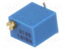 Potentiometer: mounting; vertical,multiturn; 10kΩ; 250mW; SMD