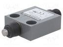 Limit switch; pin plunger Ø7mm; SPDT; 3A; max.250VAC; IP67; PIN: 4