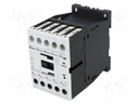 Contactor: 3-pole; NO x3; Auxiliary contacts: NO; 230VAC; 15A; 690V