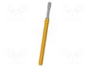 Test needle; Operational spring compression: 4mm; 8A; Ø: 1.3mm