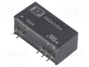 Converter: DC/DC; 1W; Uin: 18÷36V; 24VDC; Iout: 42mA; SIP; 4g; 650kHz
