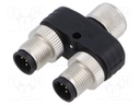 M12 adapter FY-M12B-05F-M12B-05M-T-0100