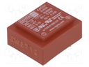 Transformer: encapsulated; 0.6VA; 117VAC; 6V; 6V; 50mA; 50mA