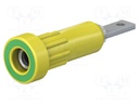 Connector: 2mm banana; socket; 10A; 30VAC; 60VDC; Cutout: Ø4.9mm