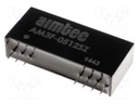 Converter: DC/DC; 3W; Uin: 4.5÷5.5VDC; Uout: 12VDC; Iout: 250mA