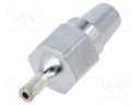 Nozzle: desoldering; 1.1x2.5mm; for WEL.DSX80 desoldering iron